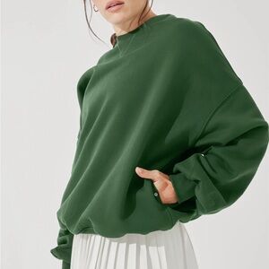 Popflex Cloud Crewneck Sweatshirt - Fern Green (L/XL)